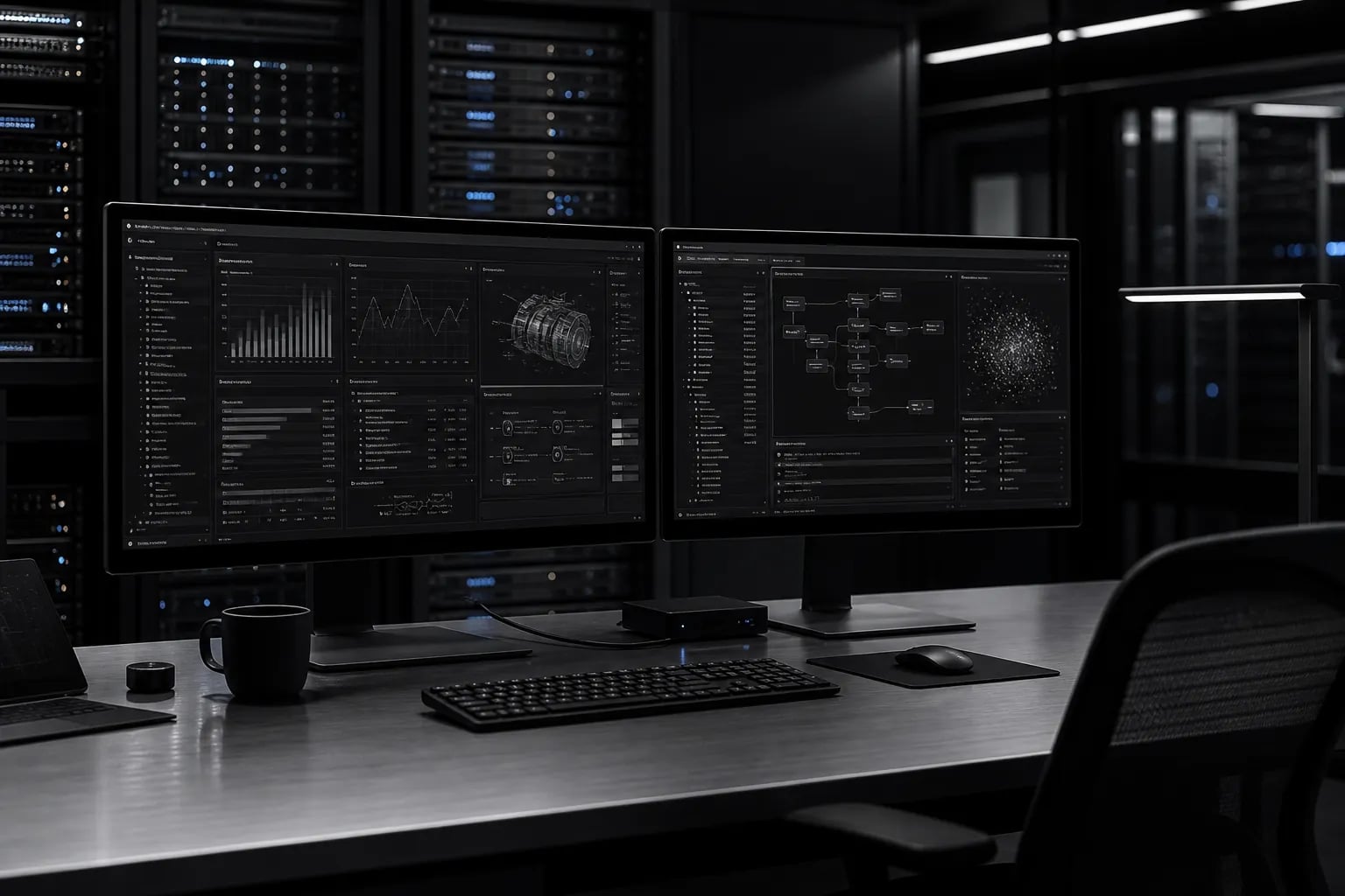 BTP technology circuit: server environment and control systems